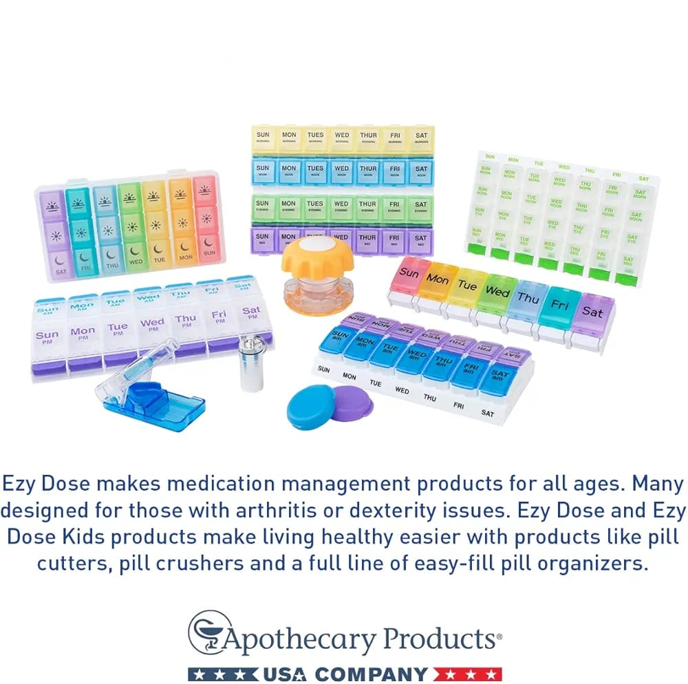 Weekly Twice-A-Day Pill Organizer