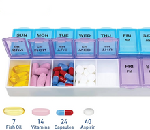 Weekly Twice-A-Day Pill Organizer
