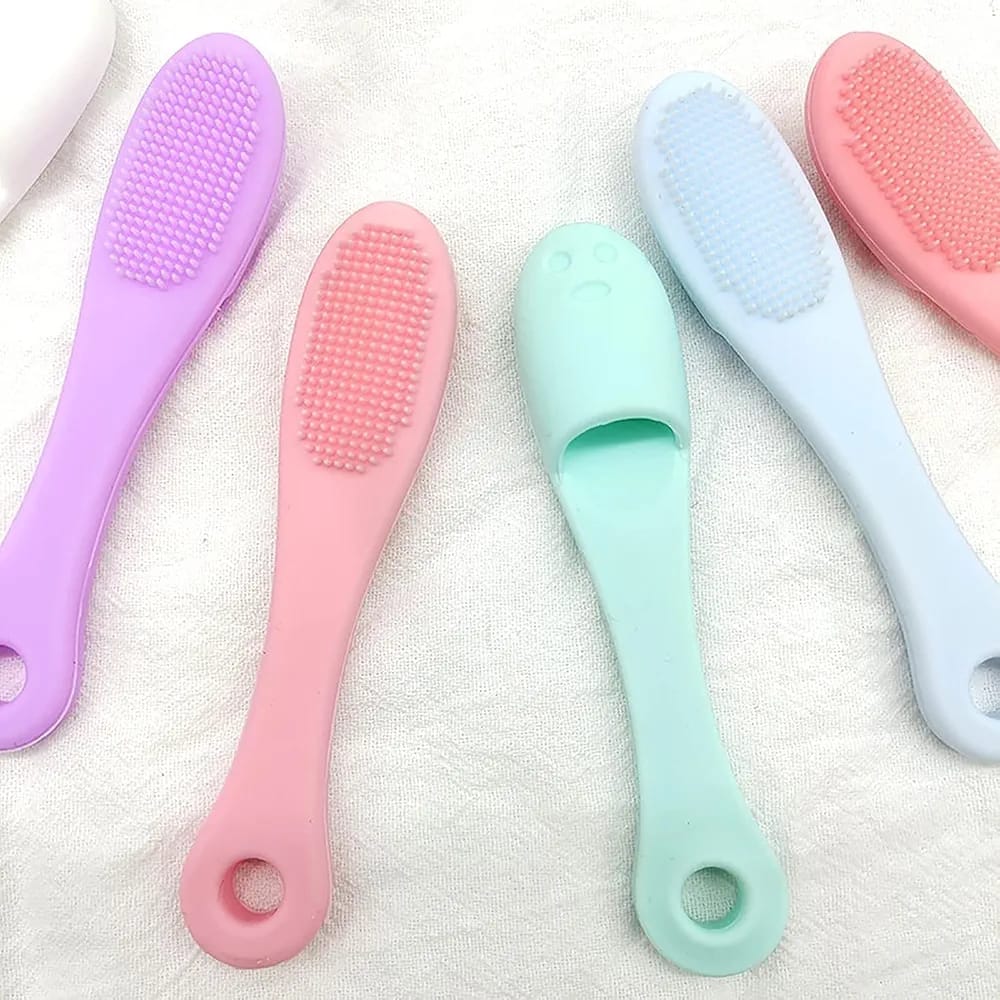 Soft Silicone Manual Facial Cleansing Brushes, Face Scrubber
