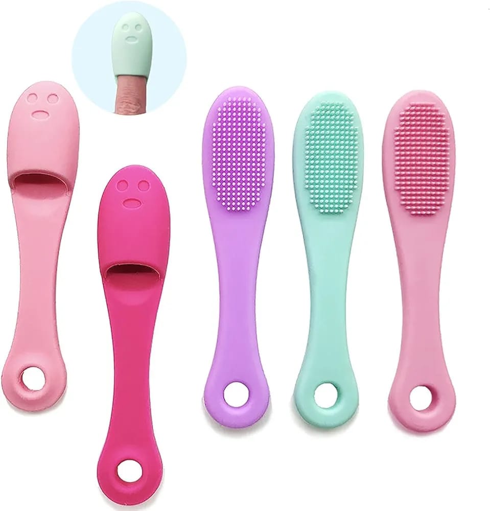 Soft Silicone Manual Facial Cleansing Brushes, Face Scrubber