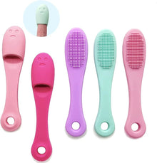Soft Silicone Manual Facial Cleansing Brushes, Face Scrubber