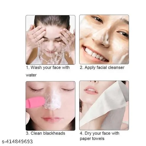 Soft Silicone Manual Facial Cleansing Brushes, Face Scrubber