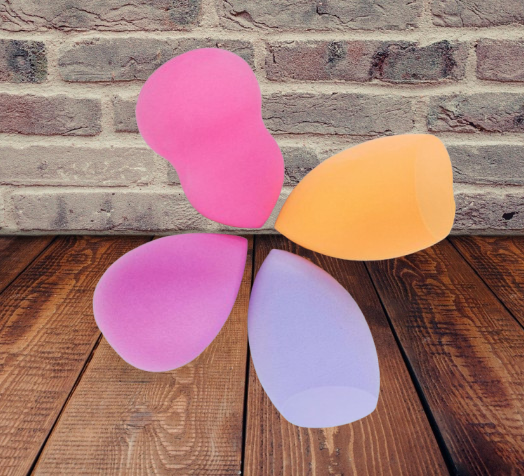 Powder Puffs – Soft & Smooth Makeup Blenders Pack of 4 Pcs
