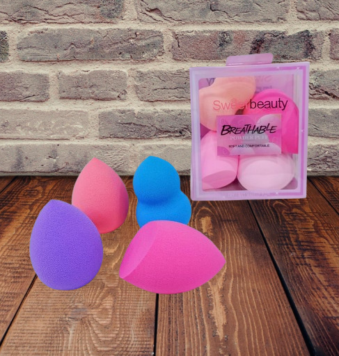 Makeup Beauty Foundation Sponge Blender – Pack of 4 Pcs