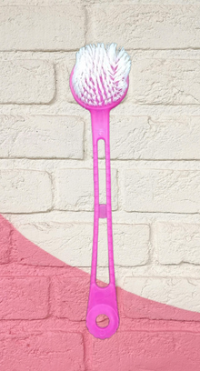 Bath Brush with Bristles – Long Handle Shower Scrubber