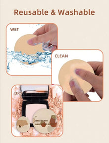 2 PCS/SET MAKEUP SPONGE  PUFF COMBO