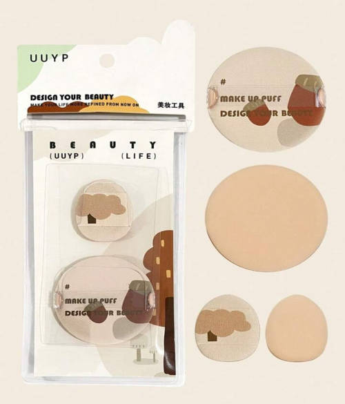 2 PCS/SET MAKEUP SPONGE  PUFF COMBO