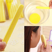 CHIVEY 12 PCS STICK SPONGE PUFF (YELLOW)