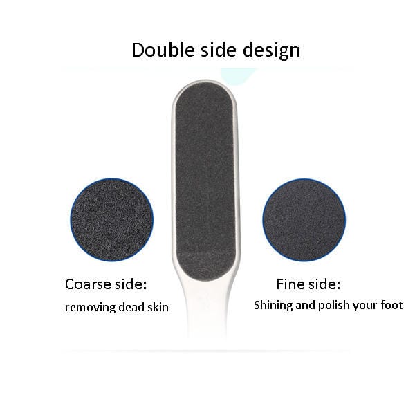 ZINGER Foot File Remover – Dual-Sided for Smooth, Salon-Quality Feet!