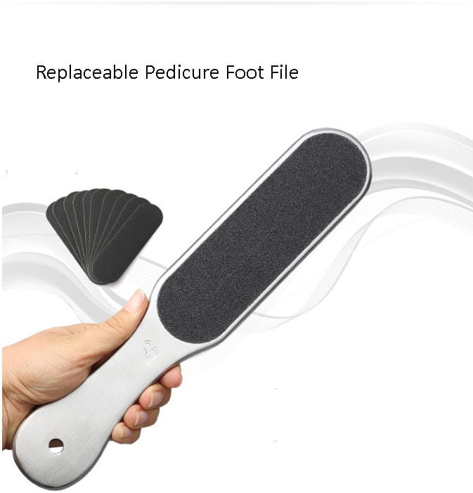 ZINGER Foot File Remover – Dual-Sided for Smooth, Salon-Quality Feet!