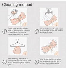 Nylon Padded Reusable Backless Strapless Sticky Bra