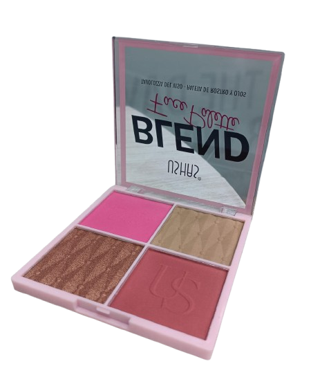USHAS Blend Face Palette all-in-one glow-up essential