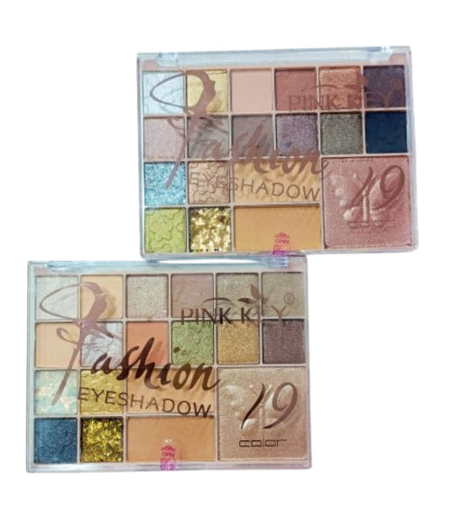 Pink Key Fashion Eyeshadow – 19 Color Palette