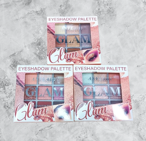 Anylady  9 Glam Eyeshadow Palette  Ref: 8200