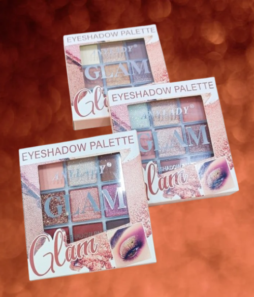 Anylady  9 Glam Eyeshadow Palette  Ref: 8200