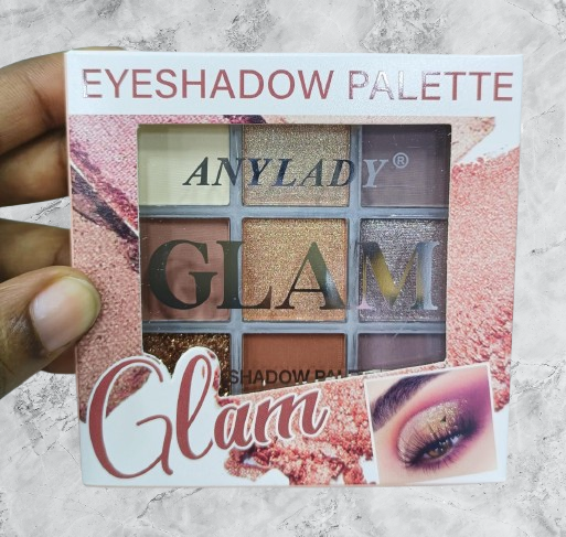 Anylady  9 Glam Eyeshadow Palette  Ref: 8200