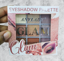 Anylady  9 Glam Eyeshadow Palette  Ref: 8200