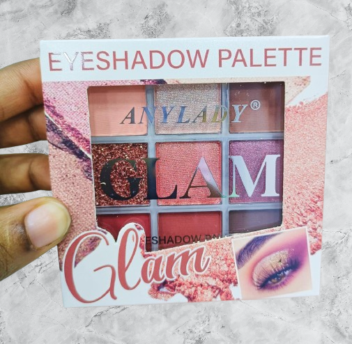 Anylady  9 Glam Eyeshadow Palette  Ref: 8200