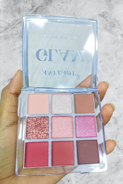 Anylady  9 Glam Eyeshadow Palette  Ref: 8200