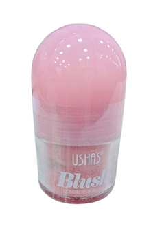 ushas Powder Blush with Powder Puff loose powder blush
