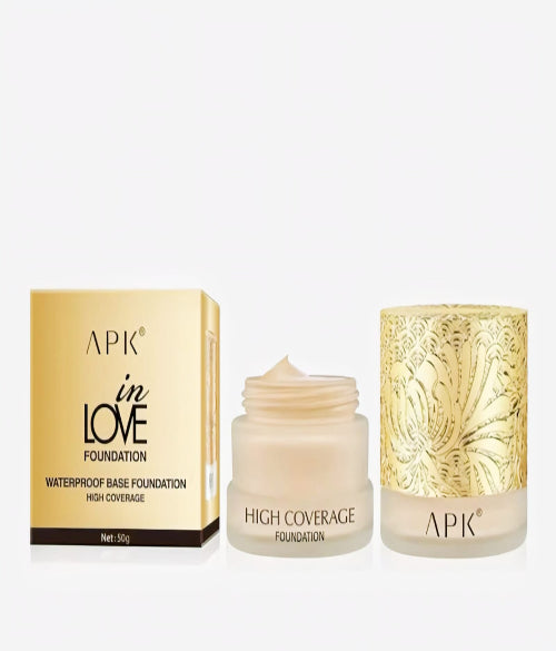APK IN LOVE WATERPROOF BASE FOUNDATION HIGH COVERAGE