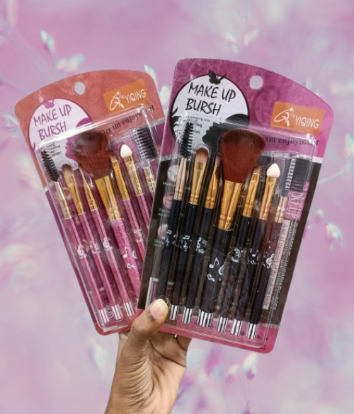 YIIQING Makeup Brush Set  Pack of 7 Pcs