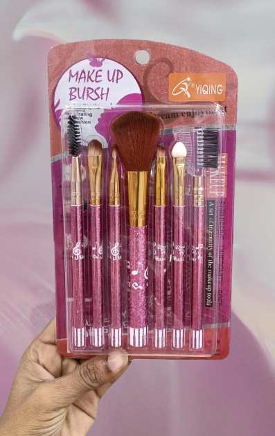 YIIQING Makeup Brush Set  Pack of 7 Pcs