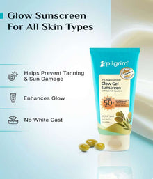 Pilgrim 2% Niacinamide Glow Sunscreen SPF 50+++