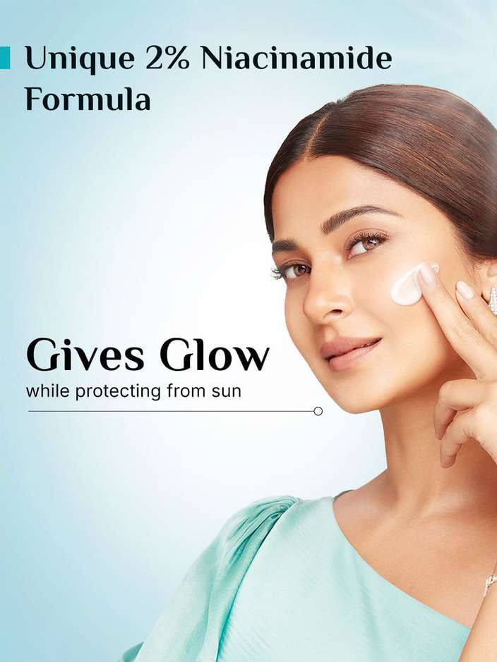 Pilgrim 2% Niacinamide Glow Sunscreen SPF 50+++