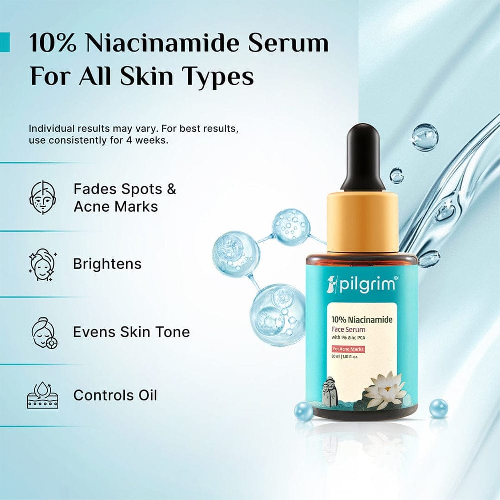Pilgrim 10% Niacinamide Face Serum with 1% Zinc PCA