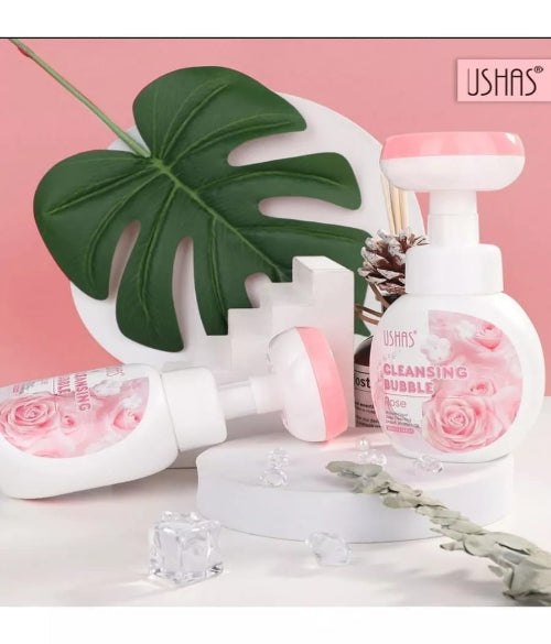 USHAS Cleansing Bubble Rose