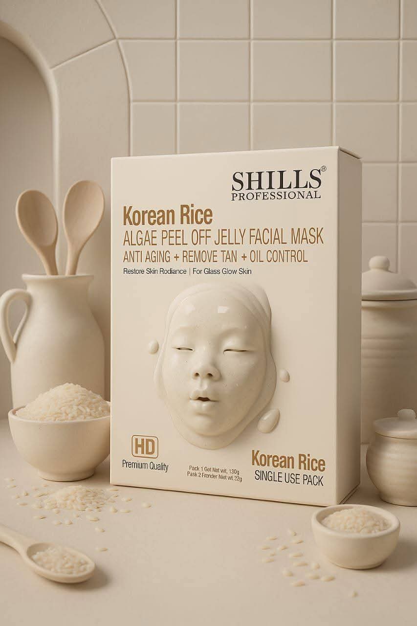 SHILLS Profession Green Tea Algae Peel-Off Jelly Facial Mask  prevent skin inflammation