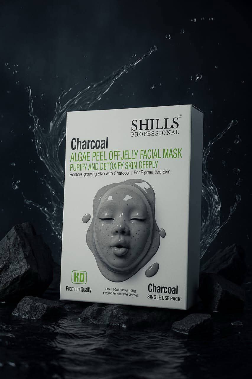 SHILLS Profession Green Tea Algae Peel-Off Jelly Facial Mask  prevent skin inflammation
