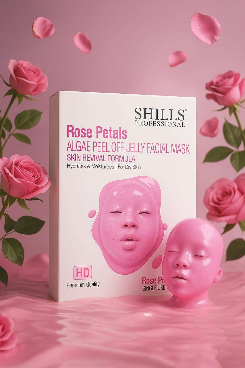 SHILLS Profession Green Tea Algae Peel-Off Jelly Facial Mask  prevent skin inflammation