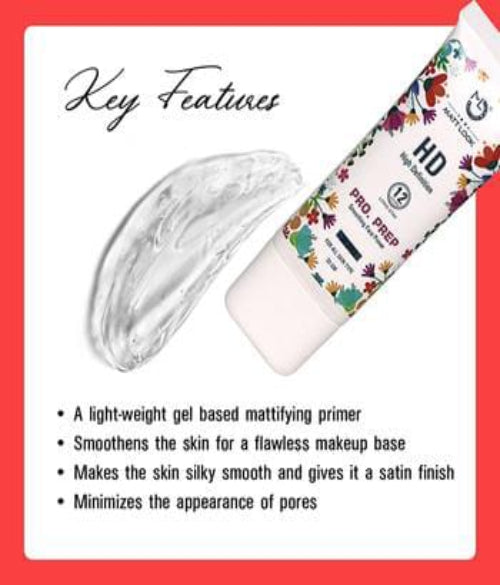 Matt Look high Definition Pro. Prep Smoothing Face   Primer
