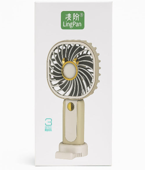 LingPan 3-Speed Portable Mini Fan