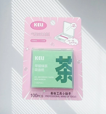 Keli Beauty Oil Absorbing Paper with Mirror (100pcs)!