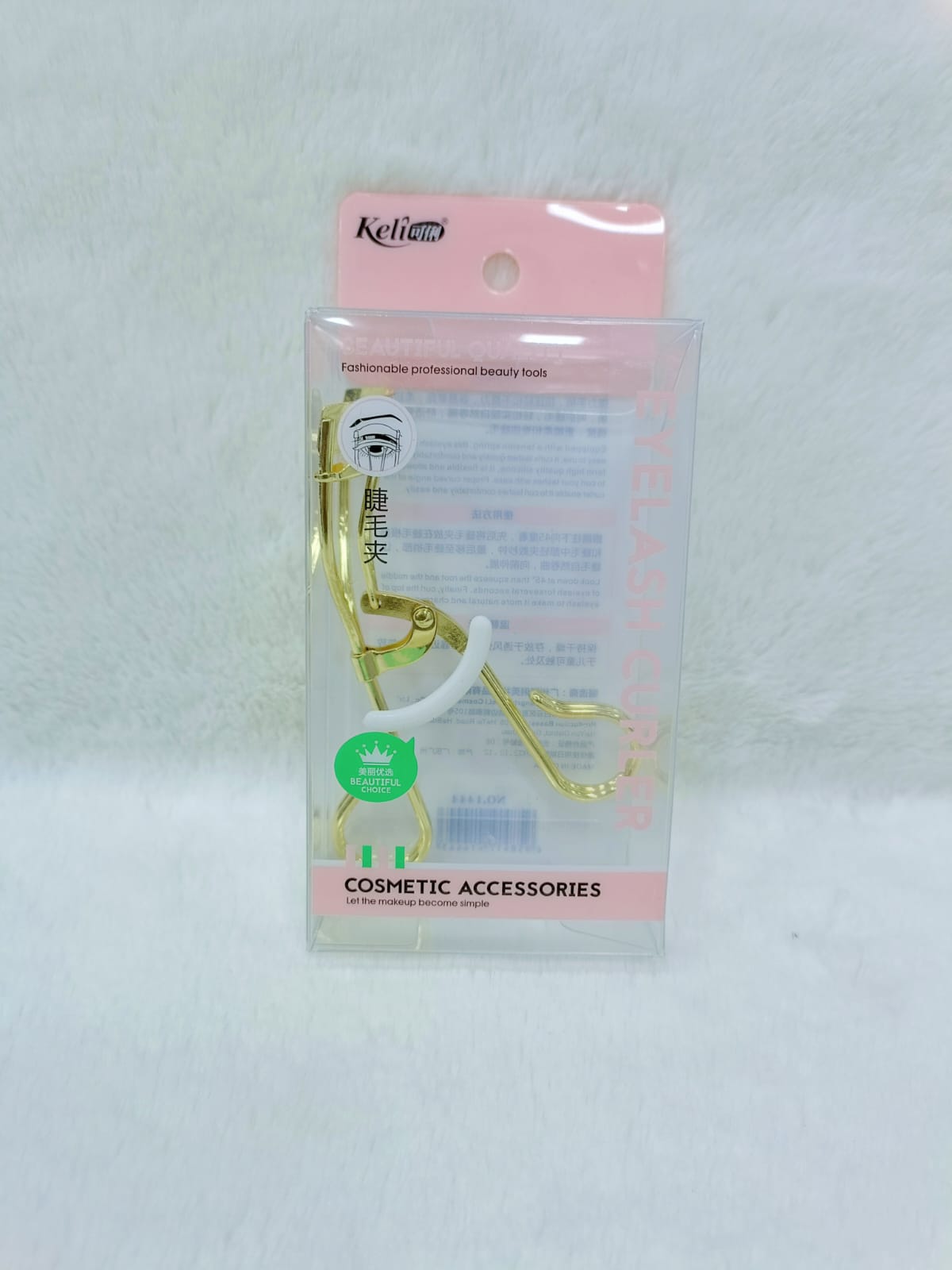 KELI Professional Eyelash Curler – Gold !