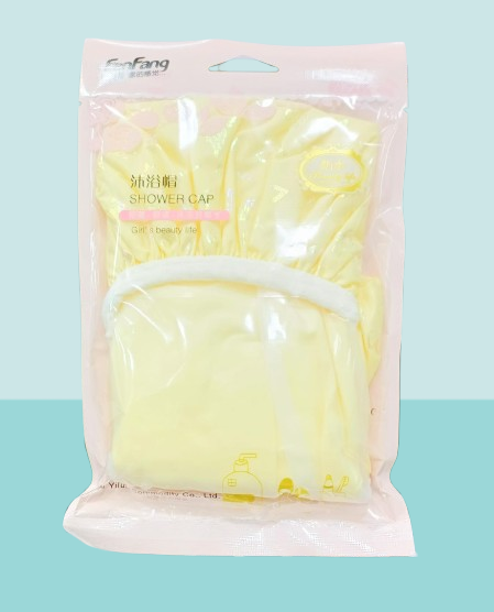 Colorful Waterproof Shower Caps!
