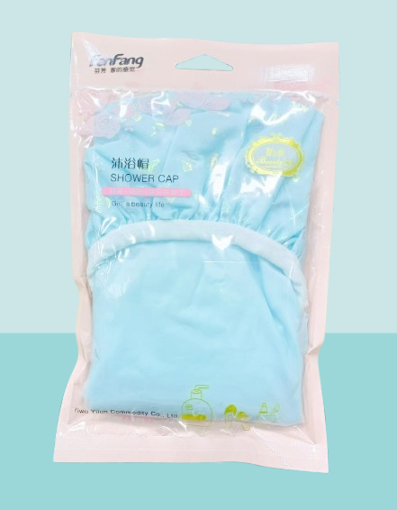 Colorful Waterproof Shower Caps!