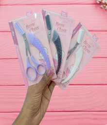 2-in-1 Mini Brow Class Cutting Scissors