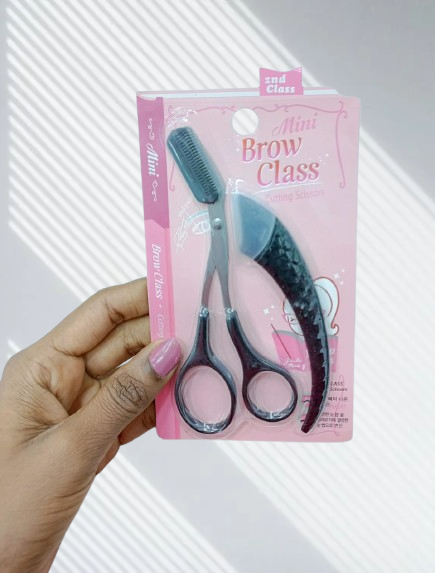 2-in-1 Mini Brow Class Cutting Scissors