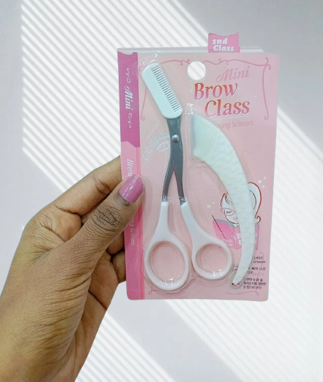 2-in-1 Mini Brow Class Cutting Scissors