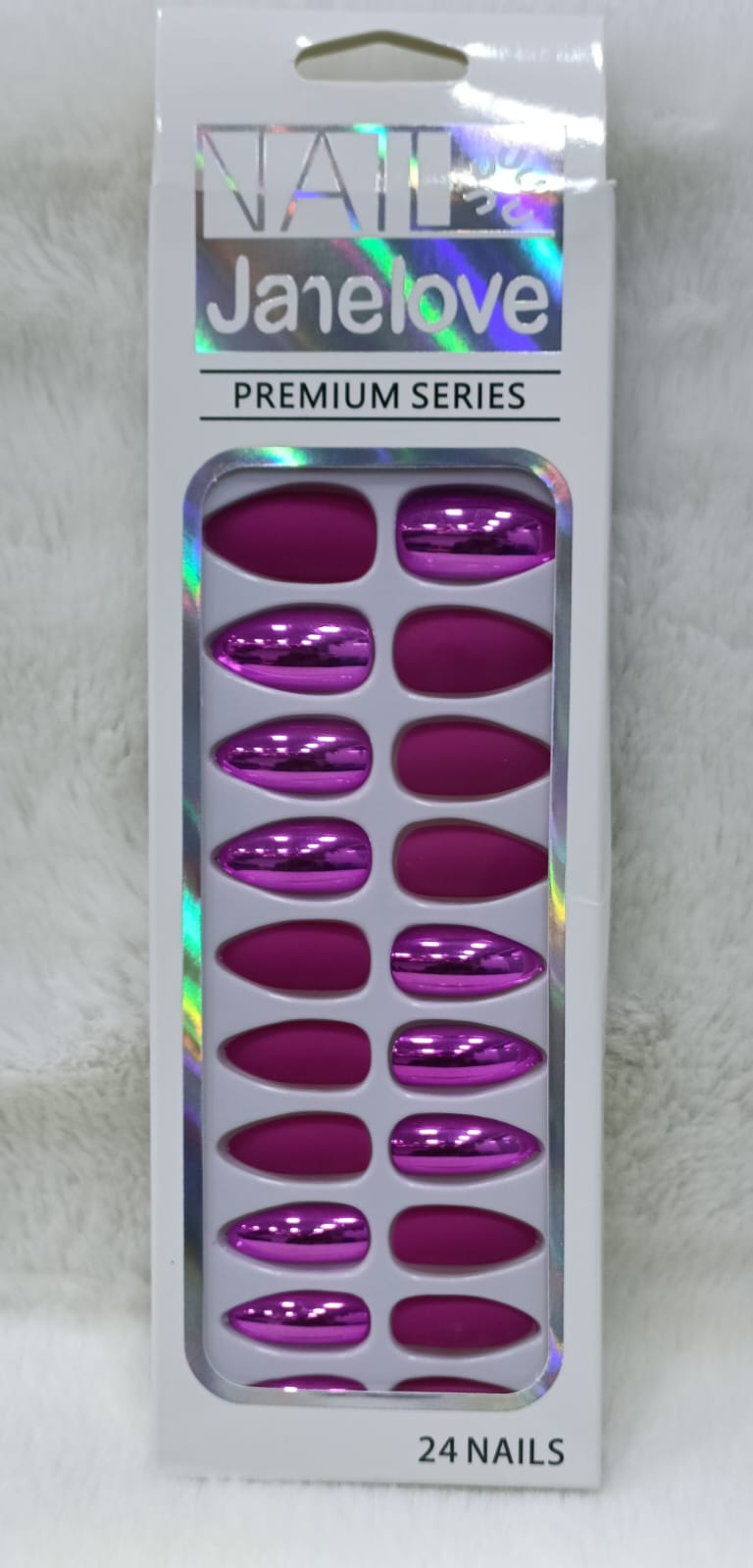 Nail JANELOVE Premium Series 24 Designer Nail Set
