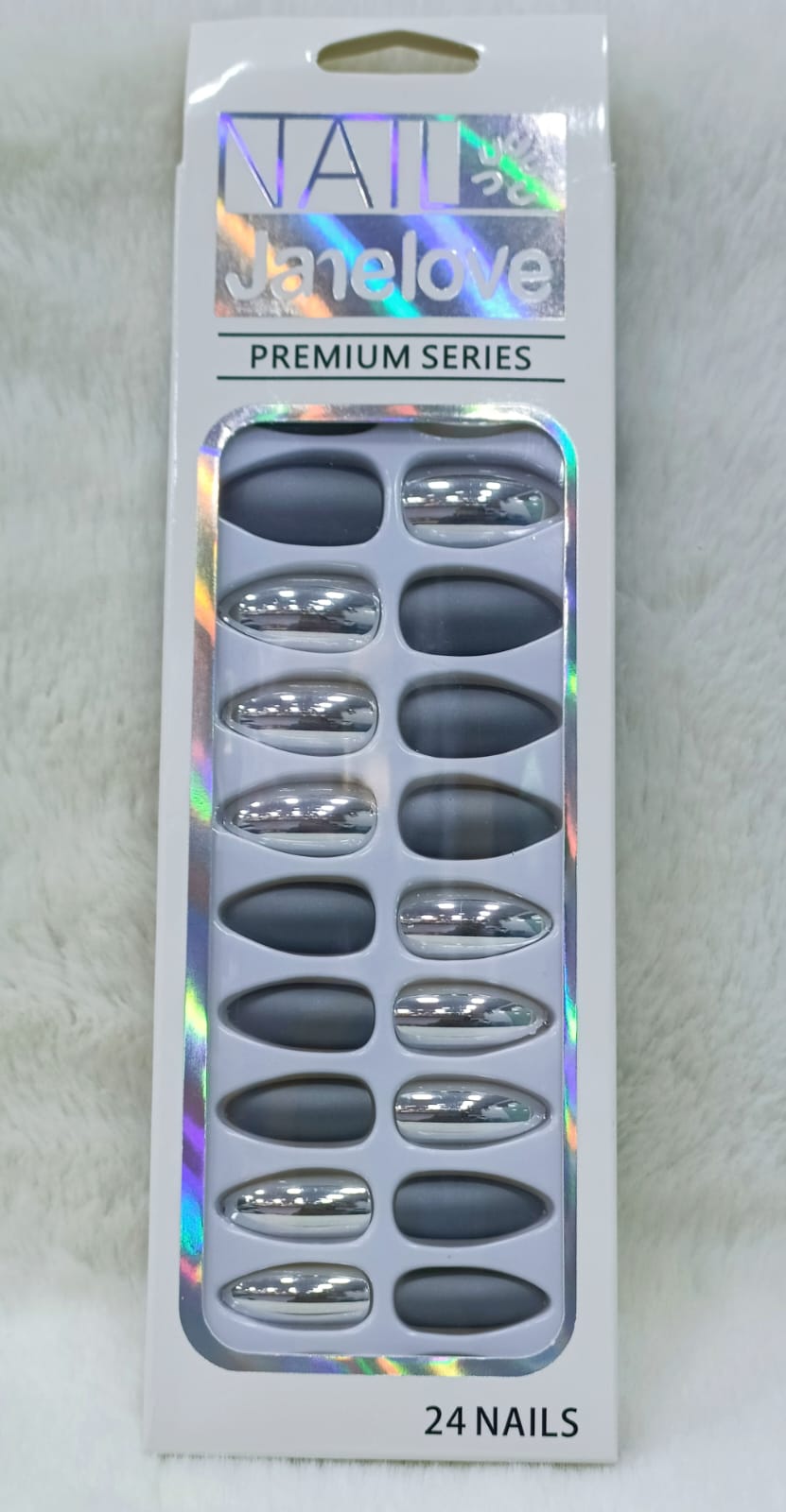 Nail JANELOVE Premium Series 24 Designer Nail Set