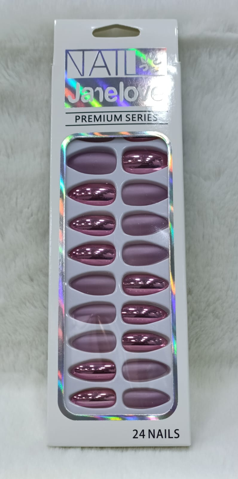 Nail JANELOVE Premium Series 24 Designer Nail Set