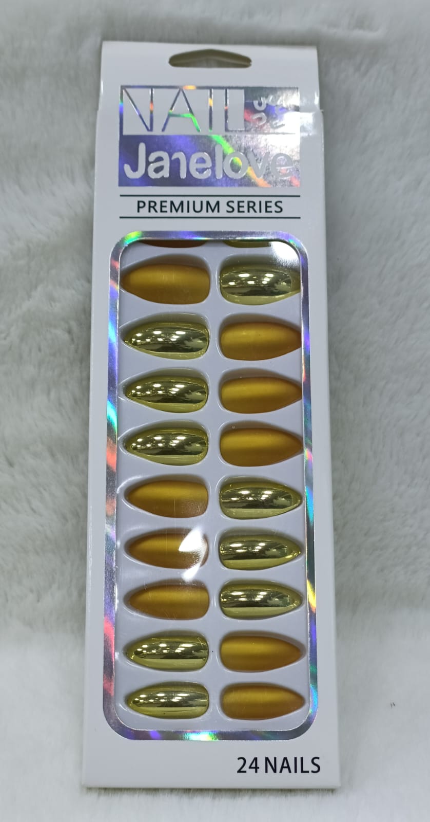 Nail JANELOVE Premium Series 24 Designer Nail Set