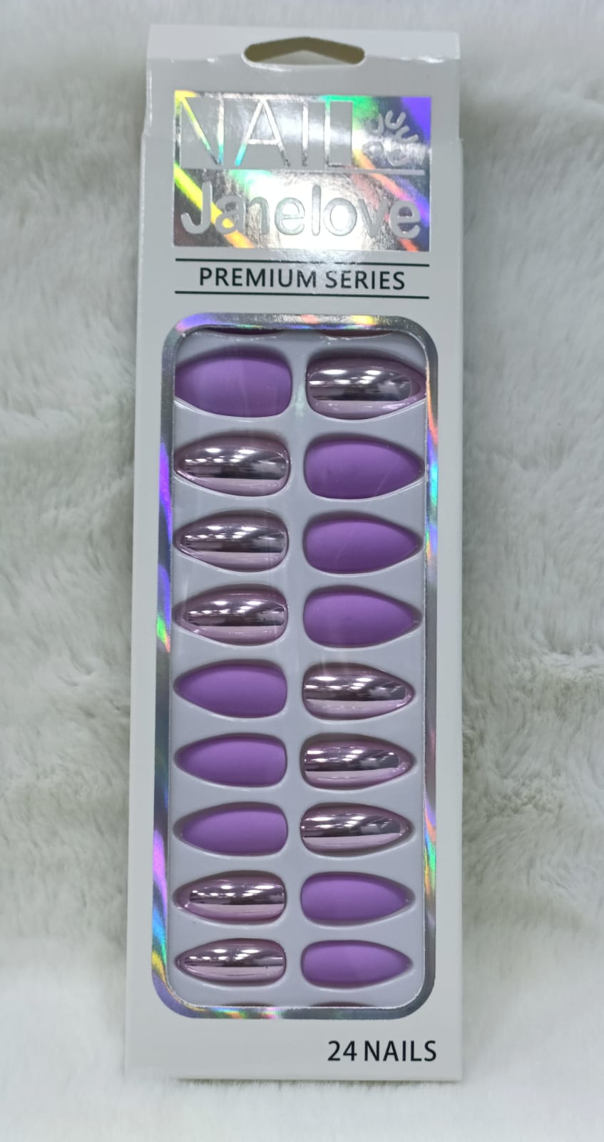 Nail JANELOVE Premium Series 24 Designer Nail Set