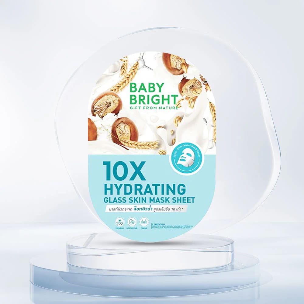 Baby Bright 10x Hydrating Glass Skin Mask Sheet