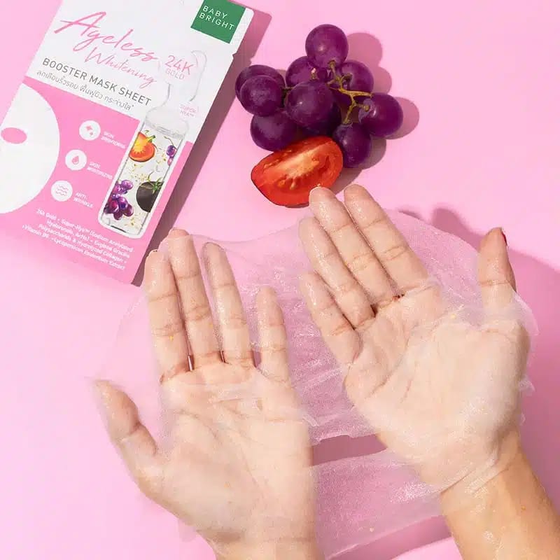 Baby Bright Ageless Whitening Booster Mask Sheet 20g